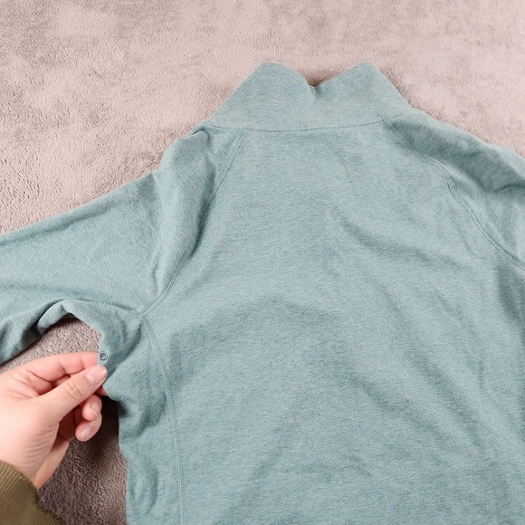 Nike Dri Fit Full Zip Training Jacket Womens size L Large Mock Neck Heathered - Picture 7 of 10